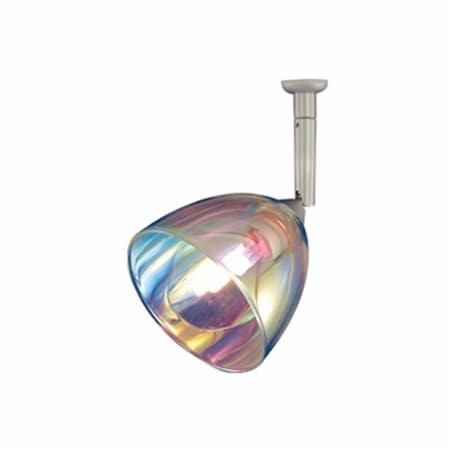 Jesco 1-Light Monorail Quick Adapt Low Voltage Spot Light- Satin Nickel QAS145X6-SN